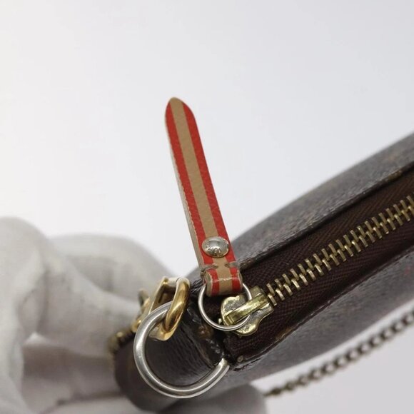 LOUIS VUITTON Monogram Trunk Mini Pochette Accessoires Pouch M60417 Auth - Picture 11 of 16